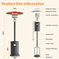 50,000 BTU Patio Heater for Outdoor Use With Wheels, Round Table Design, Triple Protection System, Outdoor Patio Heater for Home and Commercial