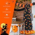 7.5FT Artificial Christmas Tree, Black Artificial Tree for Halloween, Black Xmas Pine Tree with 840 PVC Branch Tips, Halloween Xmas Tree with Stand for Unique Party Decor, B6062