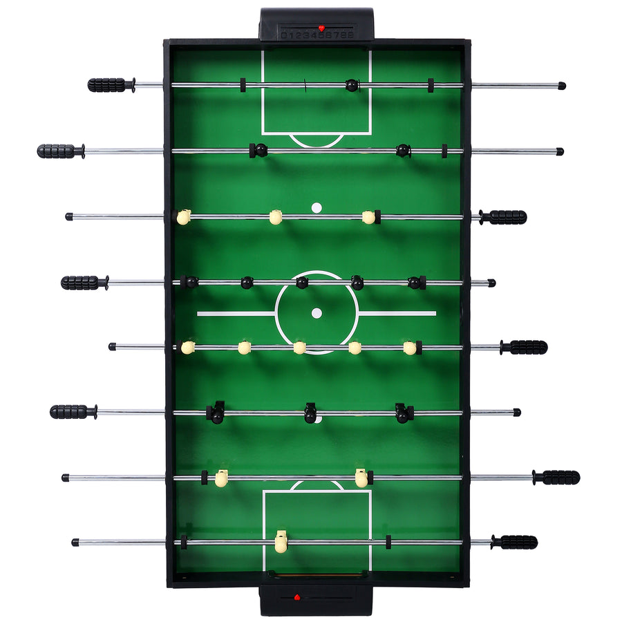 43'' 5-in-1 Multi Game Table for Adults Kids, SEGMART Upgraded Combination Game Table Set for Game Room, Home, Family, Pool Table with Basketball, Billiards, Ping Pong, Push Hockey, Foosball, Brown