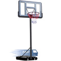 Adult Basketball Goal, SEGMART 6.88ft-12ft Easy Adjustable Portable Basketball Hoop, Basketball Goal Outdoor Basketball Hoop, Indoor Outdoor Basketball Game Play Set,LLL4417