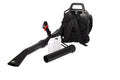 Outdoor Leaf Blower Equipment, 2-Cycle Gasoline Snow Blower with Extention Tube, Outdoor Gas Backpack Blower for Cleaning, Black, SS1813