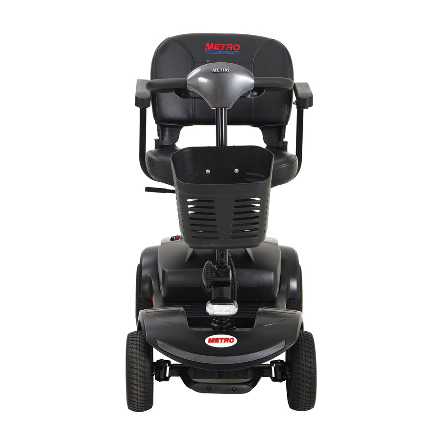 Segmart Mobility Scooter for Seniors, 20''W Armrest, Rear Suspension, Front Rear Light, 300lbs, Grey