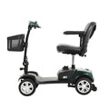 Segmart Mobility Scooter for Seniors, 20''W Armrest, Rear Suspension, Front Rear Light, 300lbs, Emerald