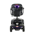 Segmart Mobility Scooter for Seniors, 20''W Armrest, Rear Suspension, Front Rear Light, 300lbs, Purple