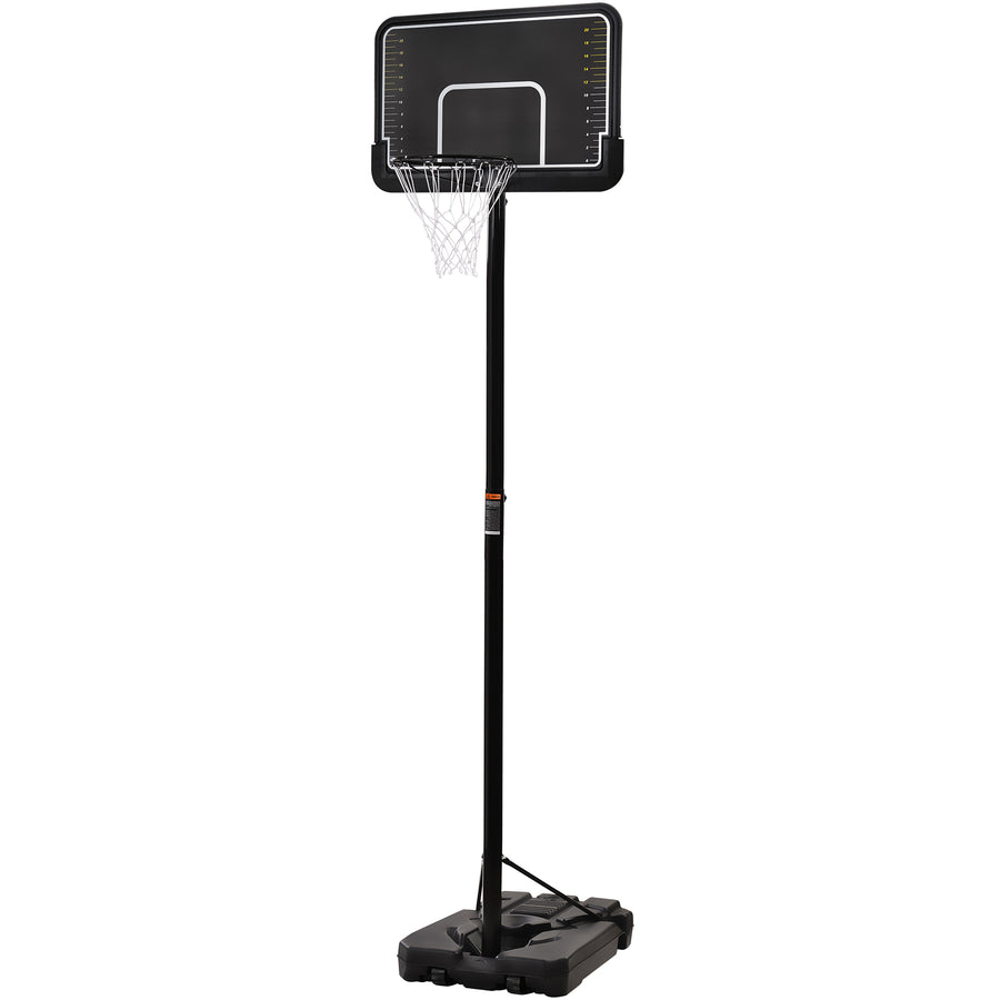 Basketball Hoop Outdoor, SEGMART 6.6ft-10ft Adjustable Basketball Hoop, Portable Basketball Hoop with Wheels, Basketball Hoop with Backboard, Outdoor Basketball Game Play Set for Adult/Teen, LLL4416