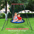 SEGMART Swing Stand A Frame Heavy Duty, Metal Swing Frame for Both Kids and Adults, Hold up to 880lbs, Swing Sets for Backyard Playground Indoor Outdoor Activities(Swing NOT Included)