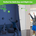 Basketball Goal, Mini Basketball Hoop for Kids, Over The Door Basketball Hoop Indoor for Home or Office- Slam Dunk Approved, Shatter Resistant Backboard Include 1 Basketball and 1 Inflator, L078