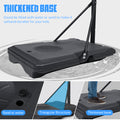 Basketball Hoops for Kids, SEGMART 6.88'-7.45' Adjustable Portable Basketball Hoop, Basketball Goal Outdoor Basketball Hoop with Backboard/Metal Stand, Indoor Outdoor Basketball Game Play Set,LLL4411