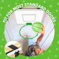 Basketball Goal, Mini Basketball Hoop for Kids, Over The Door Basketball Hoop Indoor for Home or Office- Slam Dunk Approved, Shatter Resistant Backboard Include 1 Basketball and 1 Inflator, L078