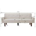 Segmart Sofa Bed with Pull Out Bed, Beige