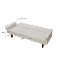 Segmart Sofa Bed with Pull Out Bed, Beige