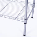 5 Tier Storage Shelves Wire Storage Shelves, Metal Shelves for Garage Metal Storage Shelving, Pantry Shelves Kitchen Rack Shelving Units and Storage, Gray, 29.13" x 13.39" x 59.06", S10148