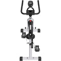 Clearance! Indoor Cycling Bike,Smooth Quiet Belt Drive Stationary Exercise Bike, 28lbs Flywheel Bike with LED Monitor/Adjustable Handlebar seat, for Home Cardio Gym Workout, I7868