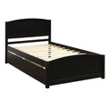 Twin Bed Frame with Drawers, Kids Platform Twin Bed with Storage, Solid Wood Bed Frame Mattress Foundation, Kids Bed Frame with Solid Pine Wood Headboard, No Box Spring Needed, SS932