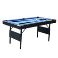 SEGMART Outdoor Folding Pool Tables, Billiard Tables Game Table, Indoor Entertainment Table, Children's Toys, Table Games, and All Accessories Included, Blue