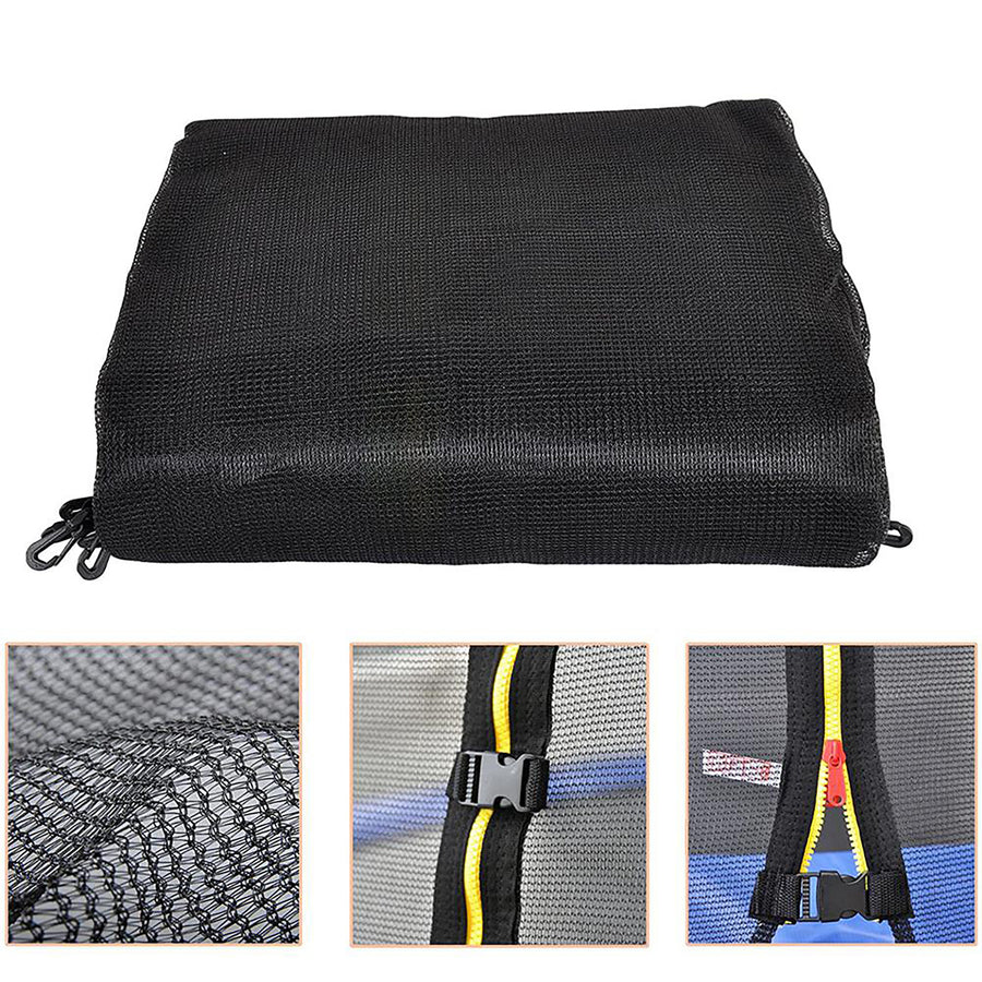 SEGMART Trampoline 10FT Trampoline with Enclosure - Recreational Trampolines with Ladder and AntiRust Coating, ASTM Approval Outdoor Trampoline for Kids