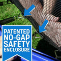 Trampoline on Clearance, New Upgraded 12 Feet Kids Outdoor Trampoline with Safety Enclosure Net and Ladder, Heavy Duty Round Trampoline for Indoor or Outdoor Backyard, Holds 300lbs, L3741