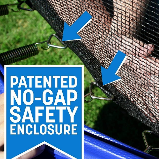 Trampoline on Clearance, New Upgraded 12 Feet Kids Outdoor Trampoline with Safety Enclosure Net and Ladder, Heavy Duty Round Trampoline for Indoor or Outdoor Backyard, Holds 300lbs, L3741