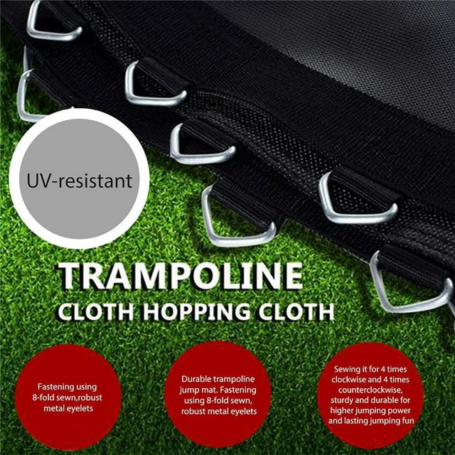 Trampoline on Clearance, New Upgraded 12 Feet Kids Outdoor Trampoline with Safety Enclosure Net and Ladder, Heavy Duty Round Trampoline for Indoor or Outdoor Backyard, Holds 300lbs, L3741