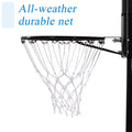 Basketball Hoop Outdoor, SEGMART 6.6ft-10ft Adjustable Basketball Hoop, Portable Basketball Hoop with Wheels, Basketball Hoop with Backboard, Outdoor Basketball Game Play Set for Adult/Teen, LLL4416