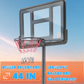 Adult Basketball Goal, SEGMART 6.88ft-12ft Easy Adjustable Portable Basketball Hoop, Basketball Goal Outdoor Basketball Hoop, Indoor Outdoor Basketball Game Play Set,LLL4417