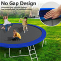 16 FT Trampoline with Basketball Hoop, SEGMART Kids Outdoor Game Trampoline for Adults/Kids, Recreational Spring Trampolines for Outdoor Yard Games with Safety Enclosure Net - ASTM Approved(1500LBS)