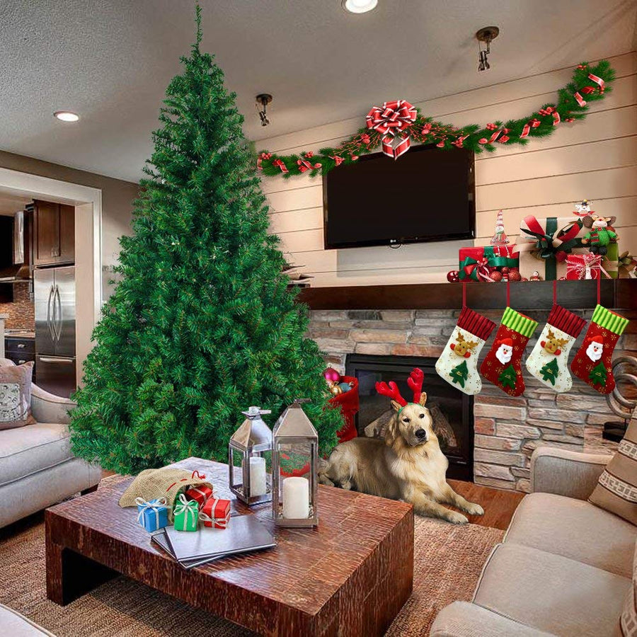Christmas Trees Clearance, SEGMART 6FT Christmas Tree with 1050 Tips, Upgraded Artificial Christmas Tree with Solid Metal Stand, Indoor/Outdoor Christmas Decorations for Home, Festival, Party, LL287