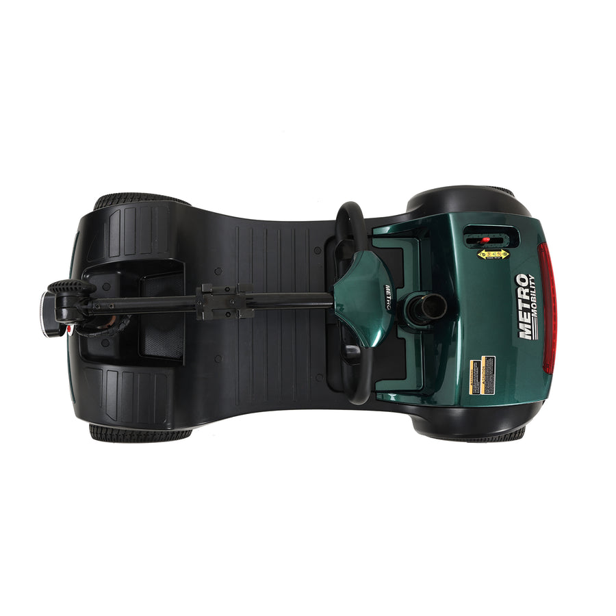 Segmart Mobility Scooter for Seniors, 20''W Armrest, Rear Suspension, Front Rear Light, 300lbs, Emerald