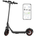 COCLUB 500W Adult Electric Scooter, 36V13Ah Electric Bike, Patinetas Electricas, Portable Folding Commuting Escooter with 10" Solid Tires | Front Suspension | App(15 MPH & 25 Miles)