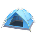 Segamrt Camping Tent for 2-3 Person, Portable Waterproof Camping Tents with Removable Rainfly and Carry Bag for Backpacking, Hiking or Beach, Easy Up, Blue