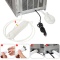 Commercial Ice Maker Machine, Portable Freestanding Built-In Stainless Steel Ice Maker, 110lbs/24h, 33lbs Storage, Under Counter Automatic Ice Machine for Restaurant Bar Cafe, ETL Listed, S6133
