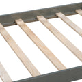 Twin Daybed Bed, SEGMART Captain Sofa Bed with 2 Storage Drawers, Wood Twin Daybed Bed with 10 Slats Strong Support, Farmhouse Style Solid Wood Bedframe for Kid's Room, Teens, Grey, S321
