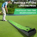 Segmart Golf Putting Green Mat for Indoors, Training Bundles with 3 Bonus Balls, Auto Ball Return System, SS