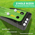 Segmart Golf Putting Green Mat for Indoors, Training Bundles with 3 Bonus Balls, Auto Ball Return System, SS