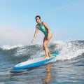 Paddle Boards Clearance, Stand Up Paddleboard 10/12' SUP 6" Thick Non-Slip Deck with with Free Premium SUP Accessories, Backpack, Adjustable Paddle, Hand Pump and Repair Kit, for Youth & Adult, S10201