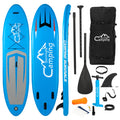 Paddle Boards Clearance, Stand Up Paddleboard 10/12' SUP 6" Thick Non-Slip Deck with with Free Premium SUP Accessories, Backpack, Adjustable Paddle, Hand Pump and Repair Kit, for Youth & Adult, S10201