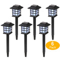 Solar Lights, SEGMART Solar Powered Outdoor Lights for Patio, Waterproof Solar Outdoor Path Lights Set of 6, Garden Solar Lights for Walkway Yard Garden Outside Driveway, Auto on/off/Charge, H1140