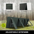 Foldable Solar Panel for Camping, 110W Portable Solar Panel for Solar Generator and USB Devices, Foldable Solar Panel Charger for Outdoor Camping Travel