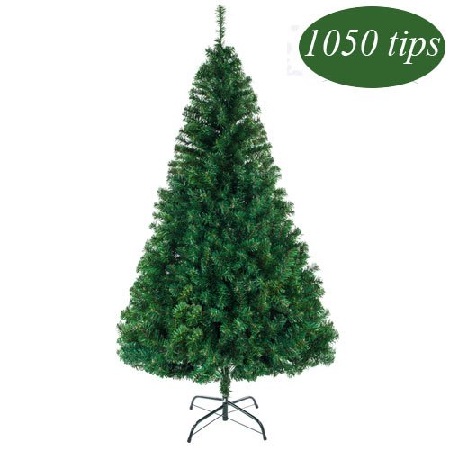 Christmas Trees Clearance, SEGMART 6FT Christmas Tree with 1050 Tips, Upgraded Artificial Christmas Tree with Solid Metal Stand, Indoor/Outdoor Christmas Decorations for Home, Festival, Party, LL287