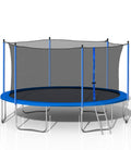 16 FT Trampoline, SEGMART Kids Outdoor Game Trampoline for Adults/Kids, Recreational Spring Trampolines for Outdoor Yard Games with Safety Enclosure Net - ASTM Approved(1500LBS)