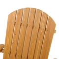 Segmart Folding Adirondack Chair, Pre-Assembled Premium Wood Lounge Chair Perfect for Outdoor Patio, Deck, Garden, Backyard, Lawn, Beach, Camping and Fire Pit Seating