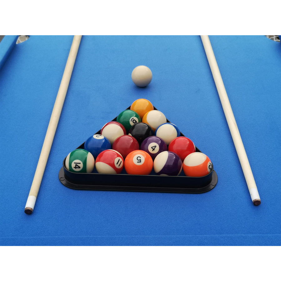 SEGMART Outdoor Folding Pool Tables, Billiard Tables Game Table, Indoor Entertainment Table, Children's Toys, Table Games, and All Accessories Included, Blue