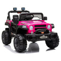 Kids Electric Ride on Car, Newest 12V Battery Powered Ride-on Toys w/ Parental Remote Control, LED Lights, 2 Openable Doors, Spring Suspension, MP3 Player, Electric Car for Kids for 3-5 Year