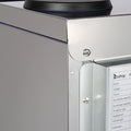 Commercial Ice Maker Machine, Portable Freestanding Built-In Stainless Steel Ice Maker, 110lbs/24h, 33lbs Storage, Under Counter Automatic Ice Machine for Restaurant Bar Cafe, ETL Listed, S6133