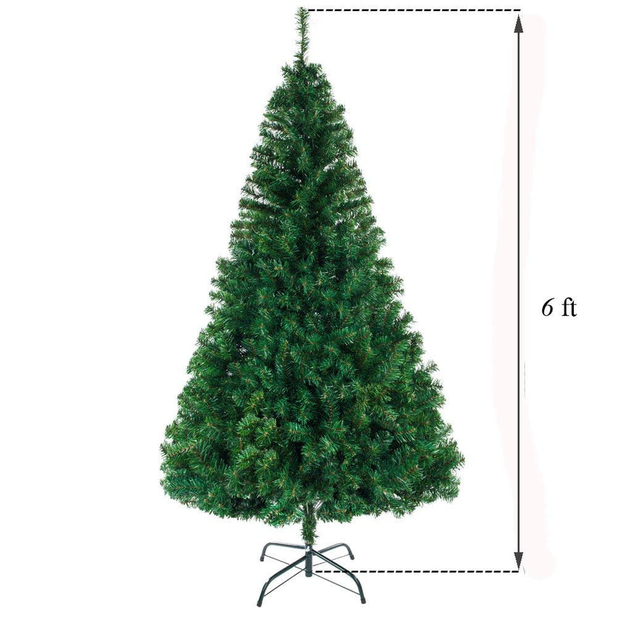 Christmas Trees Clearance, SEGMART 6FT Christmas Tree with 1050 Tips, Upgraded Artificial Christmas Tree with Solid Metal Stand, Indoor/Outdoor Christmas Decorations for Home, Festival, Party, LL287