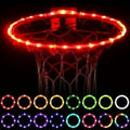 LED Basketball Hoop Light Rim and Backboard, SEGMART Remote Control Basketball Rim Light with 16 Colors 7 Flashing Mode for Playing Basketball in The Dark (Rim and Backboard not Included)