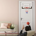 Clearance!Basketball Hoop, Mini Basketball Hoop for Kids, Over The Door Basketball Hoop Indoor for Home or Office- Slam Dunk Approved, Shatter Resistant Backboard Include 1 Basketball and 1 Inflator