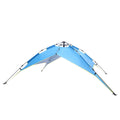 Segmart Outdoor Dome Camping Tent, Portable Lightweight 2-3 Person Waterproof Windproof Tent with Rain Fly and Carrying Bag, for Backpacking, Hiking, or Beach by Wakeman Outdoors, Blue