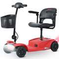 Segmart Mobility Scooter for Seniors, Heavy Duty 4-Wheel Mobile Device with Front & Rear Light, 300lbs, Black