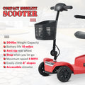 Segmart Mobility Scooter for Seniors, Heavy Duty 4-Wheel Mobile Device with Front & Rear Light, 300lbs, Black
